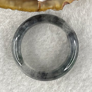 Certified Type A Wuji Grey Jadeite Rings 3.97g 6.1 by 3.6mm US 7.5 HK 16.5 (Very Very Slight Internal Line) - Huangs Jadeite and Jewelry Pte Ltd
