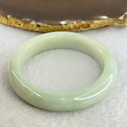 Type A Light Green Jadeite Bangle Internal Diameter 55.5mm 62.19g 12.8 by 8.9mm (External Rough) - Huangs Jadeite and Jewelry Pte Ltd