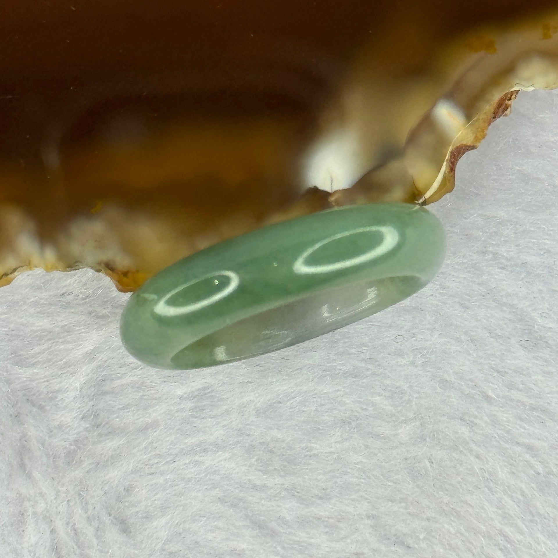 Type A Green and Lavender Jadeite Ring 2.81g 5.2 by 3.2mm US7.5 HK16.25 - Huangs Jadeite and Jewelry Pte Ltd