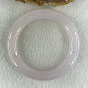 Natural Purple Flower Agate Bangle Set 119.44g Inner Diameter 55.6mm 10.8 by 11.2mm (Perfect) - Huangs Jadeite and Jewelry Pte Ltd