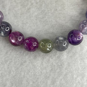 Unknown Purple Beads Bracelet 18.65g 16cm 8.2mm 23 Beads - Huangs Jadeite and Jewelry Pte Ltd