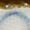 Natural Aquamarine Bracelet 天然海蓝宝石手链 13.19g 15.5cm 7.4mm 26 Beads - Huangs Jadeite and Jewelry Pte Ltd