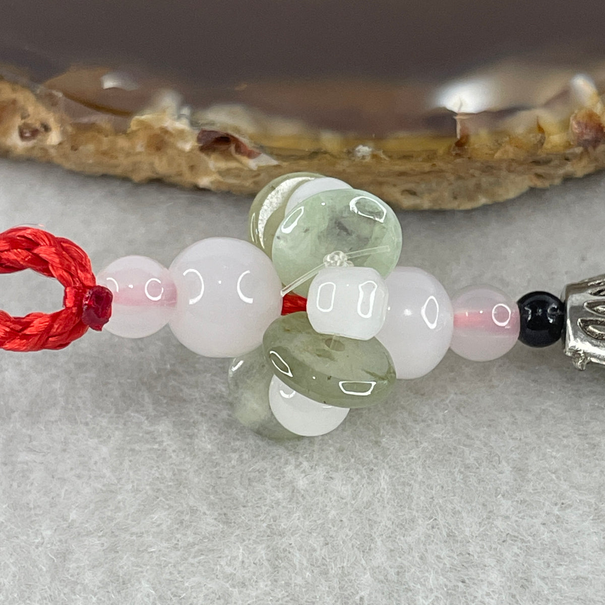 Natural Type A Semi-Icy Green with Yellow Jadeite Mini Ping An Kou Charm Display Set | Peace Discs & Wealth Talismans (7.53g Total | 9.1 x 2.1mm 5 Pingankou) - Huangs Jadeite and Jewelry Pte Ltd