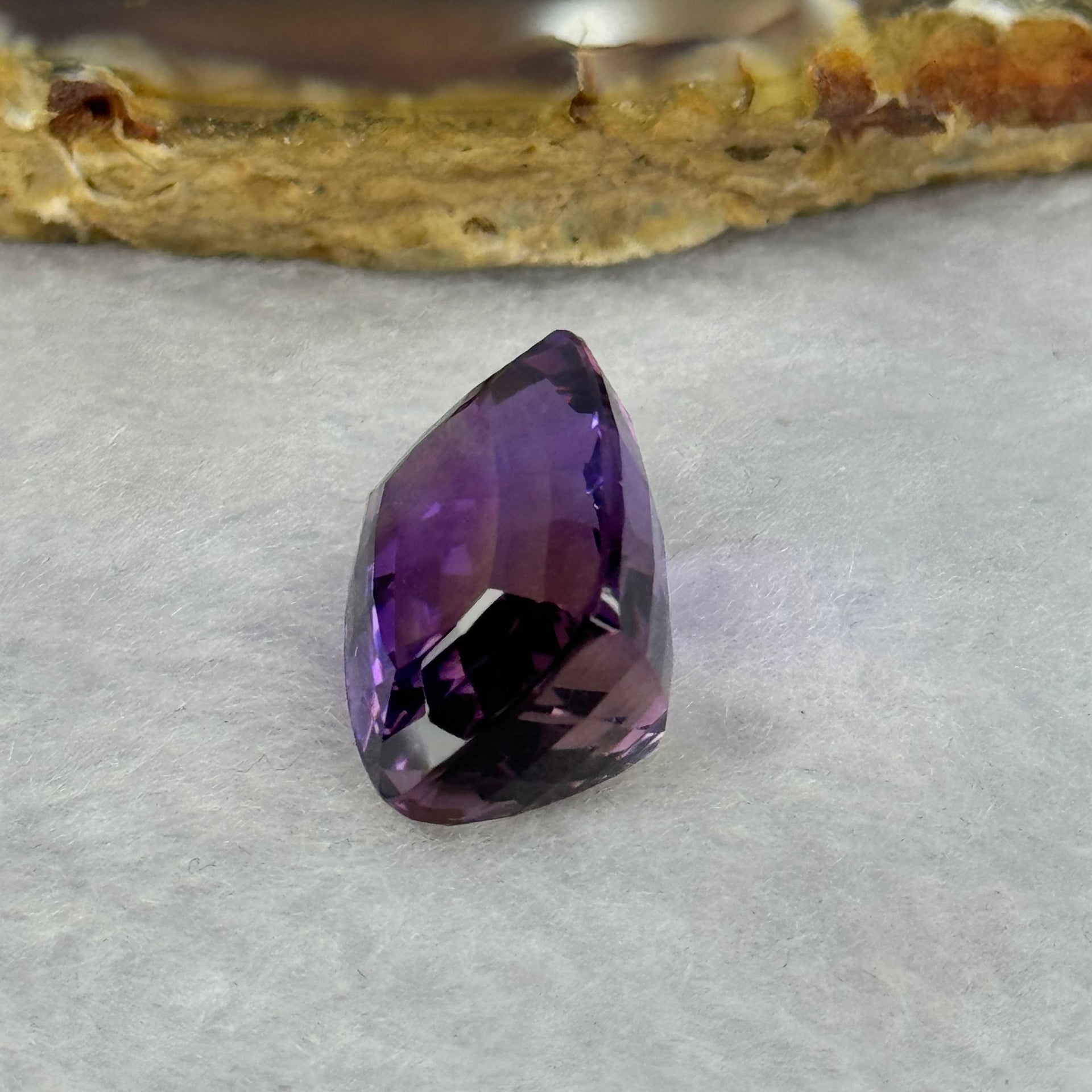 Natural Faceted Ametrine Cushion Cut 16.80ct 18.1 by 13.2 by 9.8mm - Huangs Jadeite and Jewelry Pte Ltd