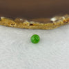 Type A Spicy Green Piao Hua Jadeite Beads for Bracelet/Necklace/Earrings/Ring 0.67g 7.6mm - Huangs Jadeite and Jewelry Pte Ltd