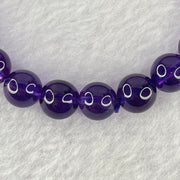 Very Good Grade Natural Amethyst Bracelet 18.15g 16cm 8.4mm 24 Beads - Huangs Jadeite and Jewelry Pte Ltd