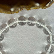 Natural Clear Quartz Beads Bracelet 天然白水晶手链 46.10g 17.5cm 12.9mm 16 Beads - Huangs Jadeite and Jewelry Pte Ltd