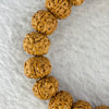 Natural Bodhi Rudraksha Seed Mala 金风 Beads Bracelet 14.53g 11.8 mm 21 Beads - Huangs Jadeite and Jewelry Pte Ltd