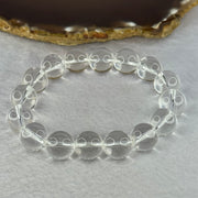Natural Clear Quartz Beads Bracelet 天然白水晶手链 45.93g 17.5cm 12.9mm 16 Beads - Huangs Jadeite and Jewelry Pte Ltd