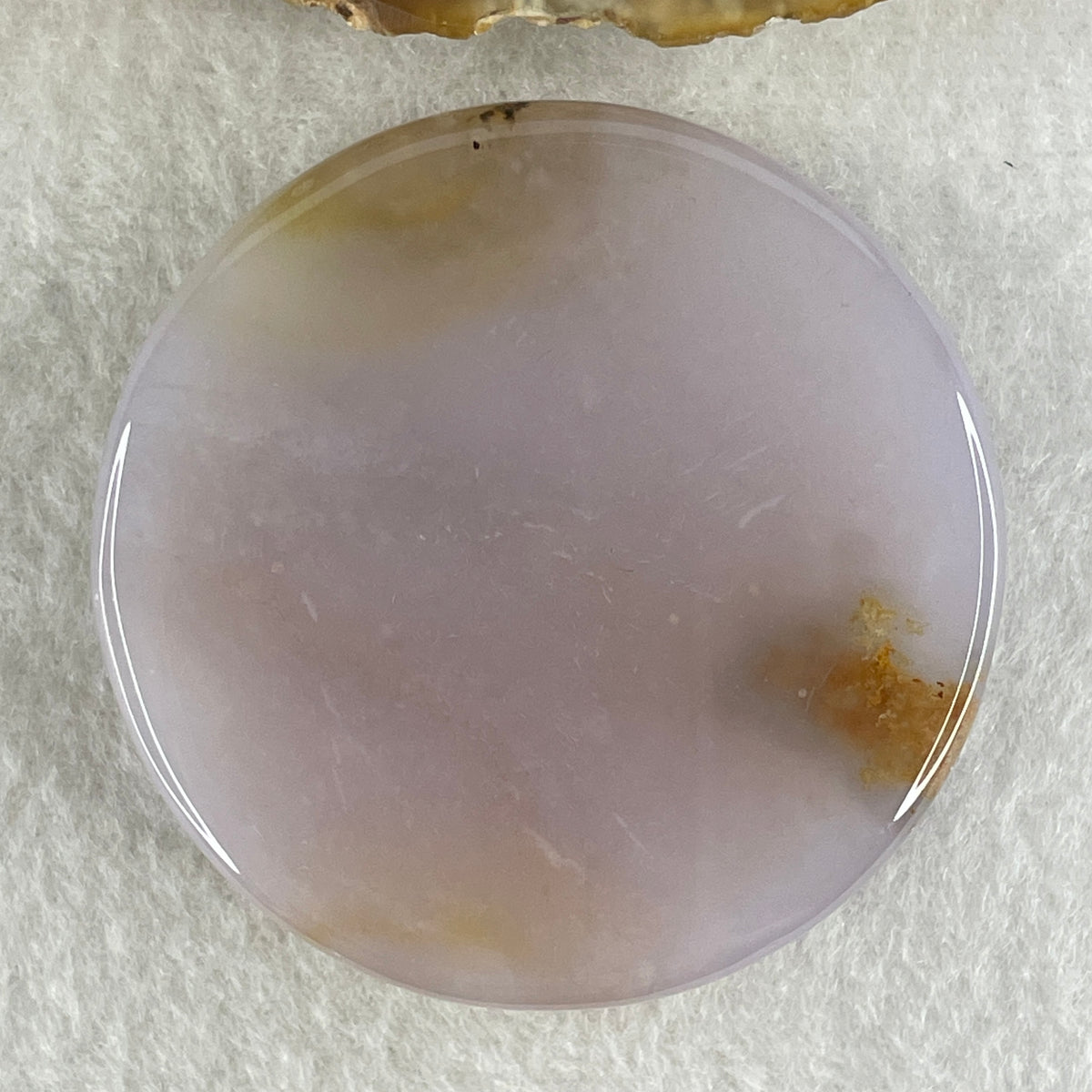 Natural Purple Flower Agate Bangle Set 119.44g Inner Diameter 55.6mm 10.8 by 11.2mm (Perfect) - Huangs Jadeite and Jewelry Pte Ltd