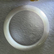 Type A Faint Lavender Jadeite Bangle 60.71g Internal Diameter 55.7mm 13.1 by 9.1mm (Very Slight External Line) - Huangs Jadeite and Jewelry Pte Ltd