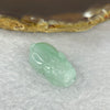 Type A Sky Blue Jadeite Pixiu Pendent A货天空蓝色翡翠貔貅牌  6.36g by 24.8 by 13.5 by 8.9 mm - Huangs Jadeite and Jewelry Pte Ltd