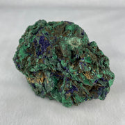 Natural Azurite with Wooden Stand Display 688.5g 180.0 by 99.6 by 120.0mm - Huangs Jadeite and Jewelry Pte Ltd
