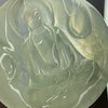 Grand Master Icy Type A Faint Green Buddha 佛光普照 - Huangs Jadeite and Jewelry Pte Ltd