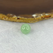 Type A Apple Green Jadeite Bead for Bracelet/Necklace/Earrings/ Ring 2.56g 11.5mm - Huangs Jadeite and Jewelry Pte Ltd