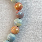 Natural Rainbow Gobi Agate Beads Bracelet 15.07g 15cm 7.9mm 23 Beads - Huangs Jadeite and Jewelry Pte Ltd
