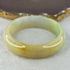 Type A Yellow Green Lavender Jadeite Bangle 69.12g 17.0 by 7.9mm Internal Diameter 55.4mm (Close to Perfect) - Huangs Jadeite and Jewelry Pte Ltd