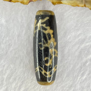 Natural Powerful Tibetan Old Oily Agate Guan Yin on Dragon Dzi Bead Heavenly Master (Tian Zhu) 观音龙天珠 9.23g 38.0 by 12.4mm - Huangs Jadeite and Jewelry Pte Ltd