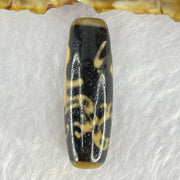 Natural Powerful Tibetan Old Oily Agate Guan Yin on Dragon Dzi Bead Heavenly Master (Tian Zhu) 观音龙天珠 8.66g 36.9 by 12.2mm - Huangs Jadeite and Jewelry Pte Ltd