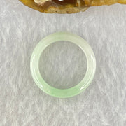 Type A Light Green Jadeite Ring 2.54g 4.6 by 3.4mm US7.25 HK16 (Internal Line) - Huangs Jadeite and Jewelry Pte Ltd