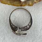 Natural Rubies Total 0.75ct each approx 2.5 by 2.5 by 2.5mm Natural Diamonds Total 0.12ct each about 1.2mm in Platinum PT900 Ring 5.84g US4.25 HK 9 - Huangs Jadeite and Jewelry Pte Ltd