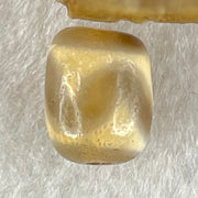 Natural Powerful Tibetan Old Oily Agate Tiger Tooth Daluo Dzi Bead Heavenly Master (Tian Zhu) 虎呀天诛 2.46g 13.4 by 10.7mm - Huangs Jadeite and Jewelry Pte Ltd