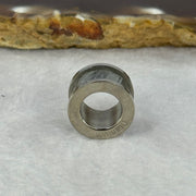 14.0mm Meteorite in Titanium Pendent / Charm (Grey Color) 3.30g 9.0 by 14.4mm - Huangs Jadeite and Jewelry Pte Ltd