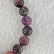 Good Grade Blackcurrant Super 7 Beads Bracelet 18.43g 16.5cm 8.4mm 24 Beads - Huangs Jadeite and Jewelry Pte Ltd