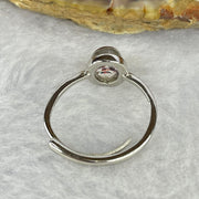 Above Average Grade Natural Super 7 Crystal in 925 Sliver Ring (Adjustable Size) 天然超级七水晶 925 银戒指（可调节尺寸) 1.48g 8.2 by 6.0 by 4.1mm - Huangs Jadeite and Jewelry Pte Ltd
