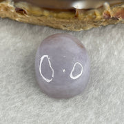 Natural Type A Lavender with Reddish Spot Jadeite Oval Shape Cabochon Stone for Setting 8.24g 21.2 by 16.7 by 10.5mm - Huangs Jadeite and Jewelry Pte Ltd