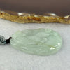 Type A Light Green Jadeite Up Mountain Tiger Pendent 26.04g 47.7 by 34.1 by 7.7mm - Huangs Jadeite and Jewelry Pte Ltd