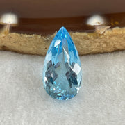 Natural Sky Blue Topaz Teardrop Shape 7.82ct 17.1 by 4.3 by 7.2mm - Huangs Jadeite and Jewelry Pte Ltd