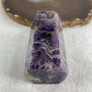Natural Dreamy Amethyst Fluorite Quartz Tower Display 207.99g 94.6 by 40.5 by 32.8mm - Huangs Jadeite and Jewelry Pte Ltd