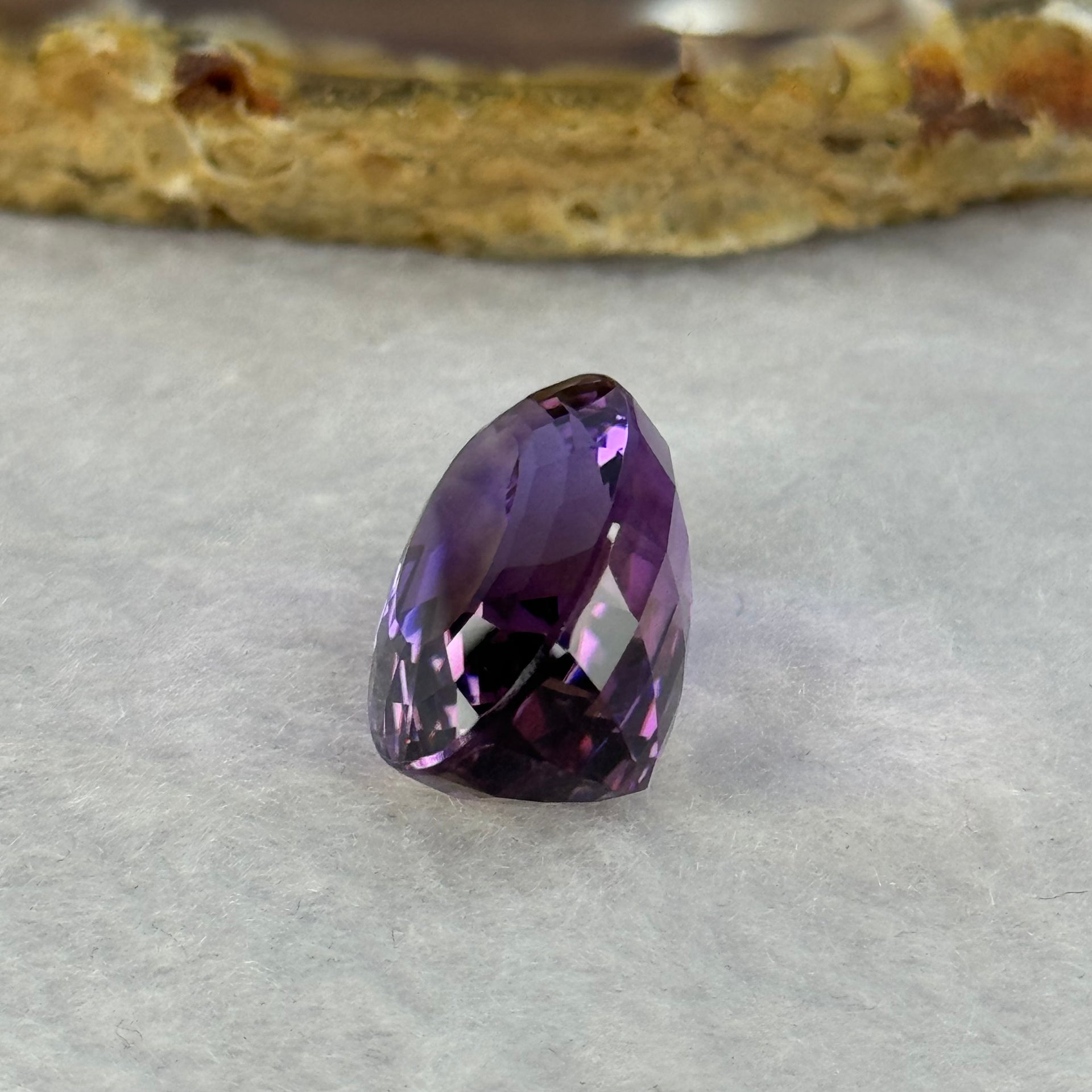 Natural Faceted Ametrine Oval Shape 17.62ct 19.7 by 13.5 by 10.0mm - Huangs Jadeite and Jewelry Pte Ltd