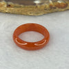 Natural Red Jadeite Ring 2.67g 5.8 by 3.0mm US 7 HK 15.5 (External Line) - Huangs Jadeite and Jewelry Pte Ltd