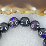 Very Good Grade Natural Sugilite Bracelet 天然苏纪石手链 46.52g 17cm 11.9mm 17 Beads - Huangs Jadeite and Jewelry Pte Ltd