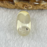 Natural Powerful Tibetan Old Oily Agate Tiger Tooth Daluo Dzi Bead Heavenly Master (Tian Zhu) 虎呀天诛 3.17g 20.0 by 10.4mm - Huangs Jadeite and Jewelry Pte Ltd