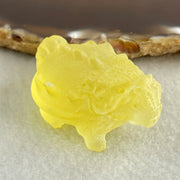 Natural Sulfur Golden Turtle Dragon Display 29.60g 42.7 by 30.3 by 22.3mm - Huangs Jadeite and Jewelry Pte Ltd