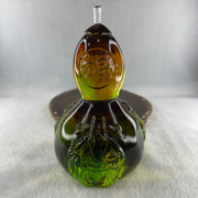 Liuli Fu Lu Shou Hulu Calabash Display 1,263.9g 149.5 by 97.0mm - Huangs Jadeite and Jewelry Pte Ltd