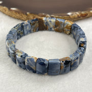 Good Grade Natural Pietersite Shou Pai Bracelet 29.12g 17cm 13.2mm 22 Pcs - Huangs Jadeite and Jewelry Pte Ltd