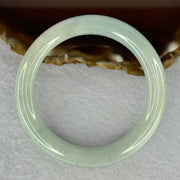 Type A Sky Blue Jadeite Bangle 36.84g Internal Diameter 51.0mm  8.5 by 9.1mm (Slight Internal Line) - Huangs Jadeite and Jewelry Pte Ltd