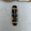 NATURAL POWERFUL TIBETAN OLD OILY AGATE GREEN TARA DZI BEAD HEAVENLY MASTER (TIAN ZHU) 绿度母天珠 7.82g 39.0 by 11.5mm - Huangs Jadeite and Jewelry Pte Ltd
