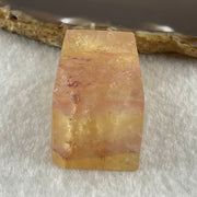 Natural Orange Ferruginous Quartz Crystal Tower Display 72.37g 24.1 by 23.2 by 56.0mm - Huangs Jadeite and Jewelry Pte Ltd