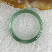 Natural Type A Semi Icy Blueish Green Jadeite Ring 1.33g 3.4 by 2.5 US7.3 HK16 (Close to Perfect) - Huangs Jadeite and Jewelry Pte Ltd