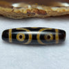 Natural Powerful Tibetan Old Oily Agate 6 Eyes Dzi Bead Heavenly Master (Tian Zhu) 六眼天诛 6.61g 39.2 by 10.7mm - Huangs Jadeite and Jewelry Pte Ltd