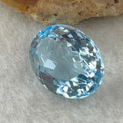 Natural Sky Blue Topaz Oval Shape 8.07ct 14.0 by 10.8 by 6.8mm - Huangs Jadeite and Jewelry Pte Ltd