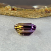 Natural Faceted Ametrine Parallelogram Shape 16.63ct 17.3 by 14.1 by 9.4mm - Huangs Jadeite and Jewelry Pte Ltd