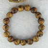 Natural Agarwood Beads Bracelet (Almost no Smell) 沉香木手链11.77g 18cm 12.3mm 17 Beads - Huangs Jadeite and Jewelry Pte Ltd