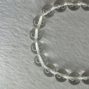 Natural Clear Quartz Bracelet 天然白水晶手链 30.62g 17cm 10.6mm 19 Beads - Huangs Jadeite and Jewelry Pte Ltd