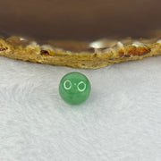 Type A Green Jadeite Bead for Bracelet/Necklace/Earrings/Ring  2.44g 11.3mm - Huangs Jadeite and Jewelry Pte Ltd